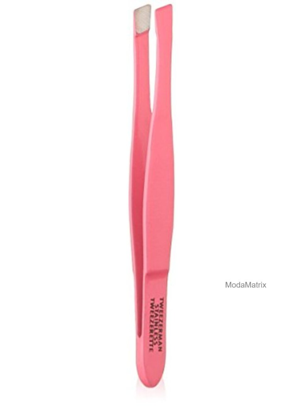 Slant Tip Tweezerette Stainless Steel Brow Tweezing Tool